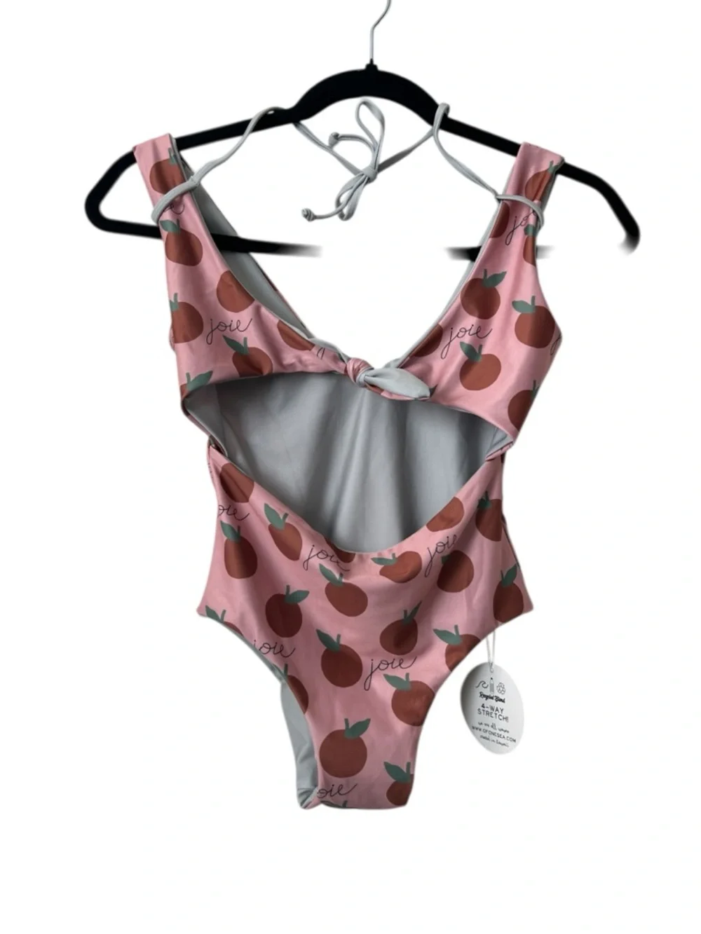 Of One Sea Joie Inn Collab Print Girls Cutout One Piece Swimsuit Size 9/10 - Picture 3 of 10